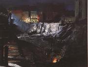 Excavation at Night (mk43) George Bellows